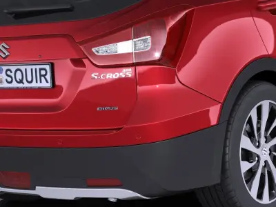 Suzuki SX4 S-Cross 2017 3D model