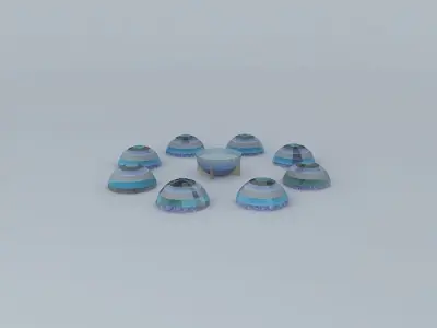 The Katoras set of marbles 3D model