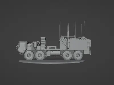 IDF Peten Vehicle 3D print model