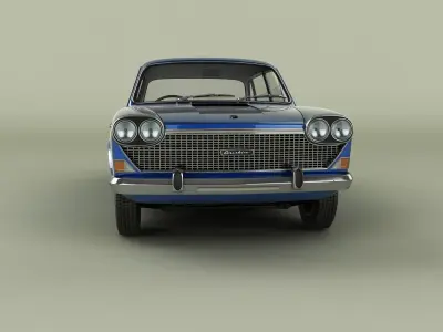 Austin 3-Litre 3D model