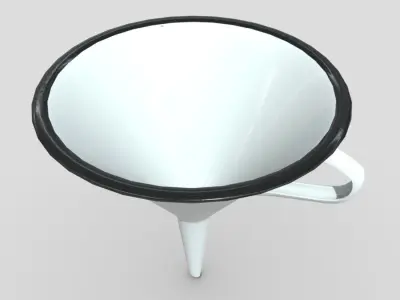 Funnel 4 Low-poly 3D model