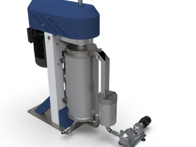 Chocolate Ball Mill High Speed Machine 3D print model