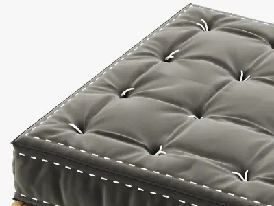 RH Teen Callum Ottoman 3D model