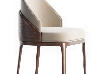 Dining chair set 17 3D model