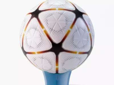 Modern Soccer Football Ball 3D model