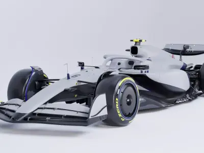 F1 2025 VCARB 02 Formula 1 Race Car Low-poly 3D model Low-poly 3D model