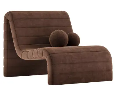 Zurich Occasional Chair  3D model