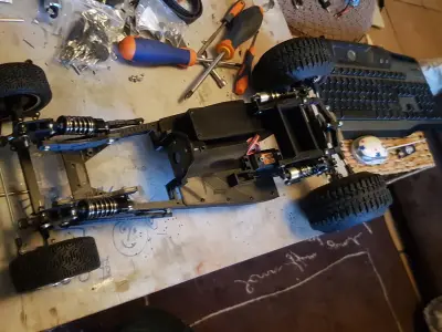 hot rod scale rc drift 3D model