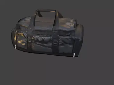 Sport bag Low-poly 3D model buy