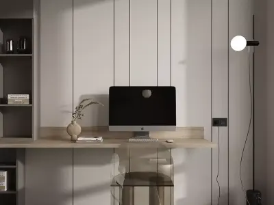 Cozy Bedroom 3D model