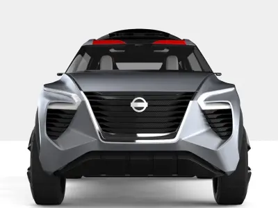 Nissan Xmotion Concept with interior 3D model