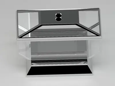 Glass Box 3D model