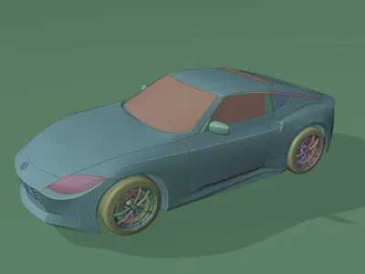 2023 Nissan Z 3D model