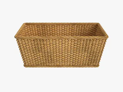 Wicker Basket 3D model
