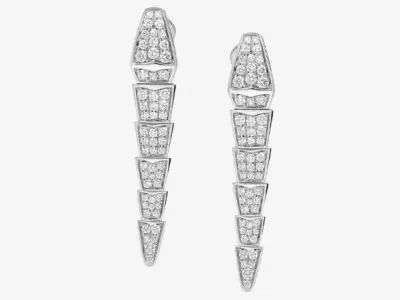 SERPENTI VIPER EARRINGS Serpenti Viper earrings 3D print model
