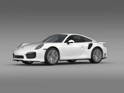 Porsche 911 Turbo 2013 3D model