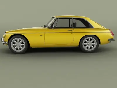 MG MGB GT V8 Coupe 3D model