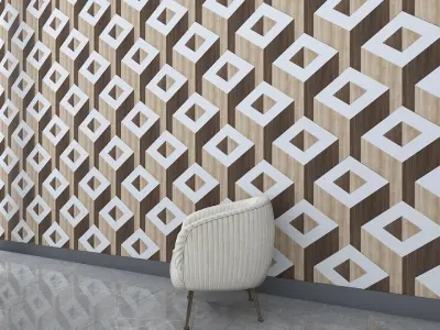 3d wall panel Low-poly 3D model Low-poly 3D model purchase