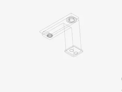 Basin Mixer - Luxury - Style Low-poly 3D model
