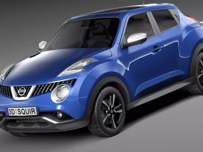 Nissan Juke 2015 3D model