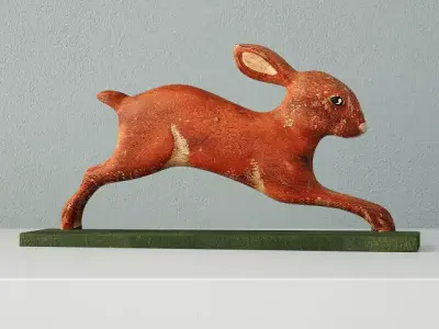 Bunny Doorstop 3D model