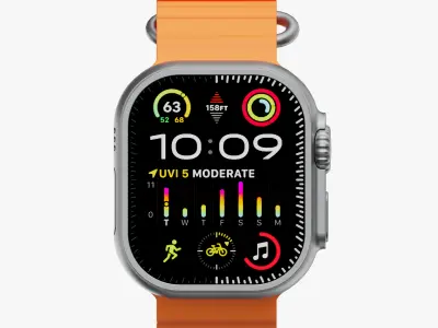 Apple Watch Ultra C 3D model