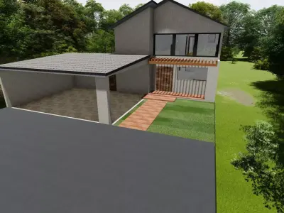 casa duplex 3D model