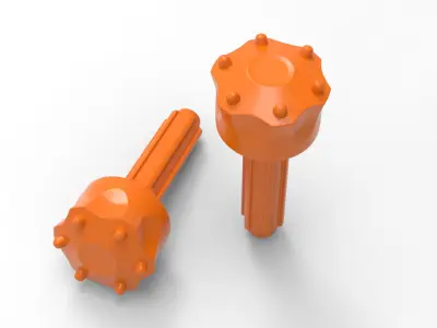 Mining Drill Bit 3D model