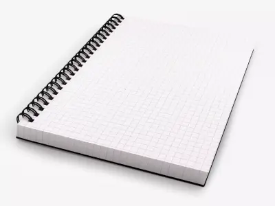 Notebook 002 3D model