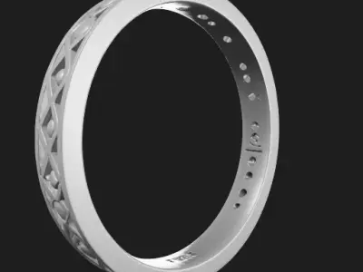  Jewelry Rings 3D model