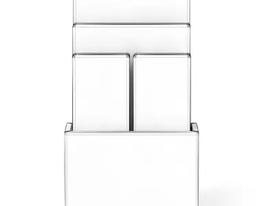 Wooden Calendar 3D model