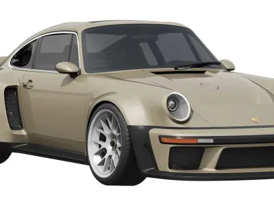 Singer 911 DLS Turbo Road 3D model