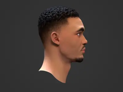 Alexander-Arnold Trent Low-poly 3D model