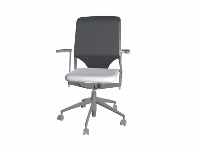 Office Chair Low-poly 3D model