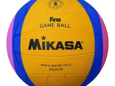 Ball for voleyball or waterpolo 3D print model