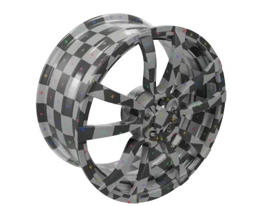 CARBON WHEEL 3D model by ds34377