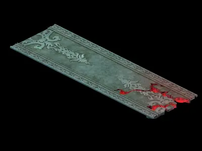 Game Underground Palace - Exit Floor 02 3D model