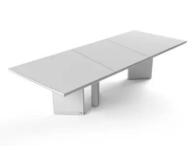 Morris Table - Fendi Casa 3D model