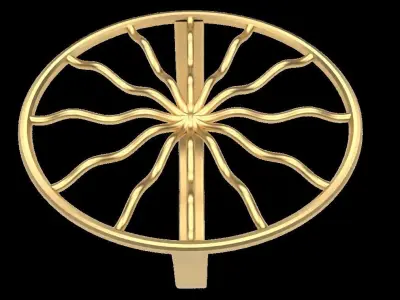 Sun Ring - Printable STL Free 3D print model