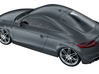 Audi - 2008 - TTS Quattro Coupe - S line 3D model