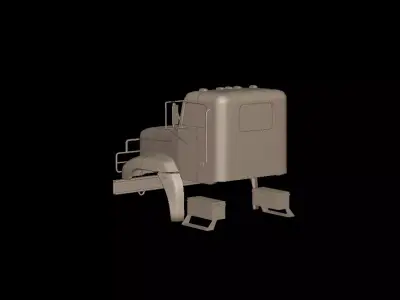 Freightliner M916A1 3D Print Model 3D print model