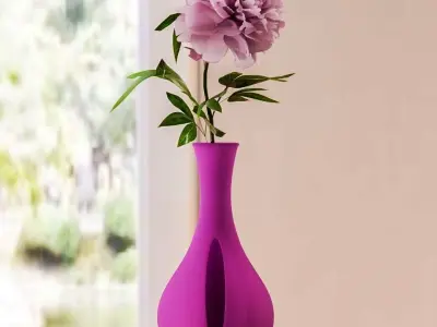 Decorative Flower Vase 3D print model