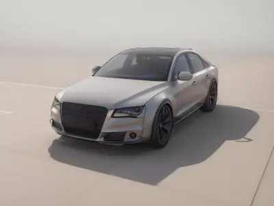 Audi A8 2020 3D model