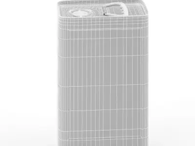 Engine oil canister 3D model