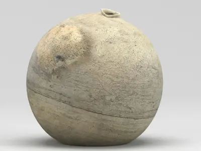 Shiro Tsujimura Ceramic sphere 3D model