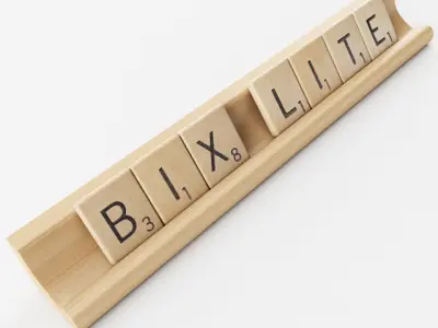 Scrabble Board Game 3D model