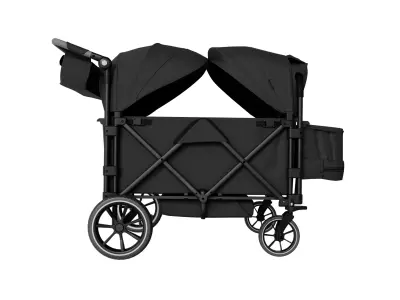 Kids Trolley Low-poly 3D model