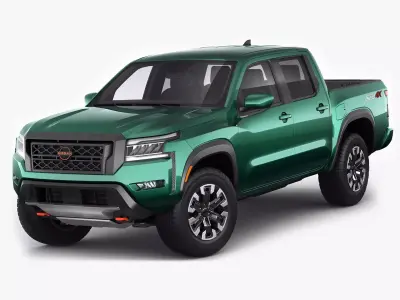 Nissan Frontier 2022 3D model