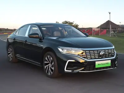 2025 Volkswagen Passat 430 PHEV with interior 3D model