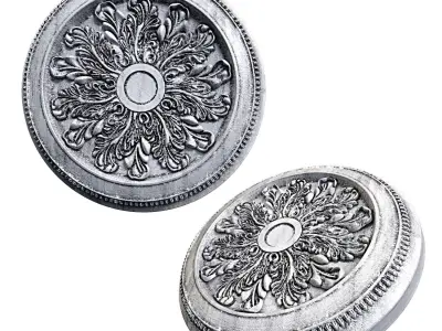 Ceiling Medallion 03 3D model